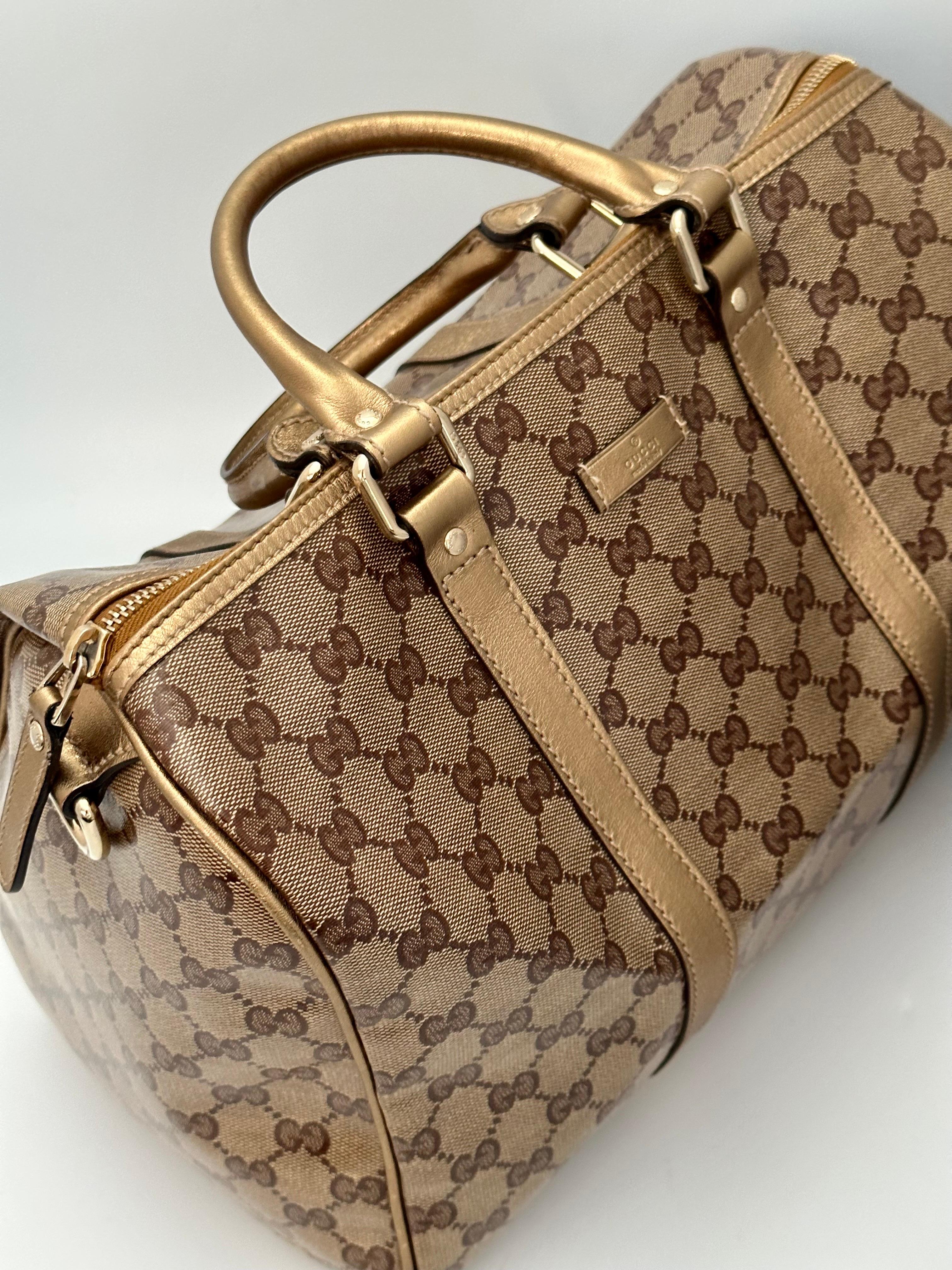 Gucci Joy Boston Bag GG Imprime Medium in Excellent condition like New 9