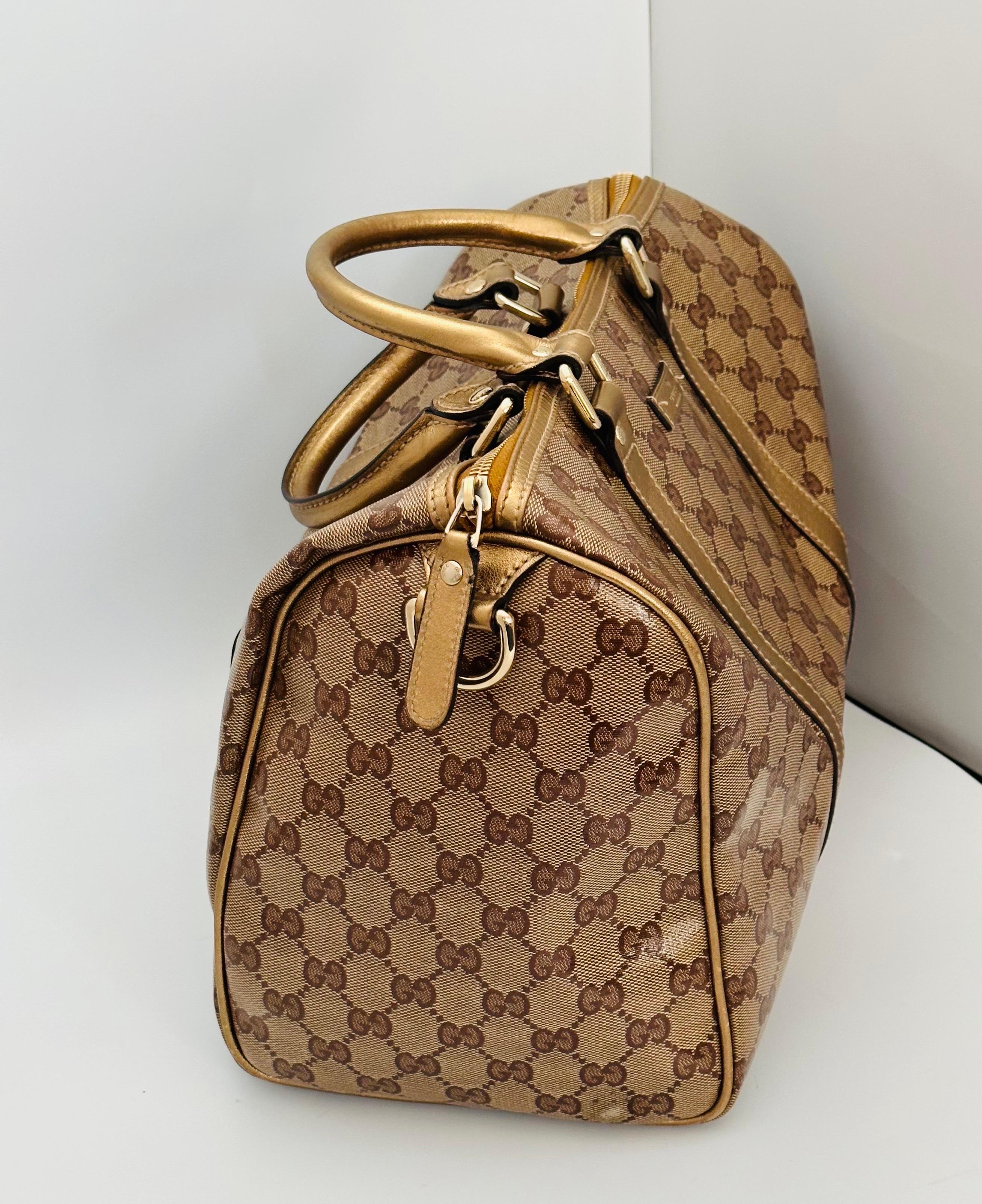 Gucci Joy Boston Bag GG Imprime Medium in Excellent condition like New 1