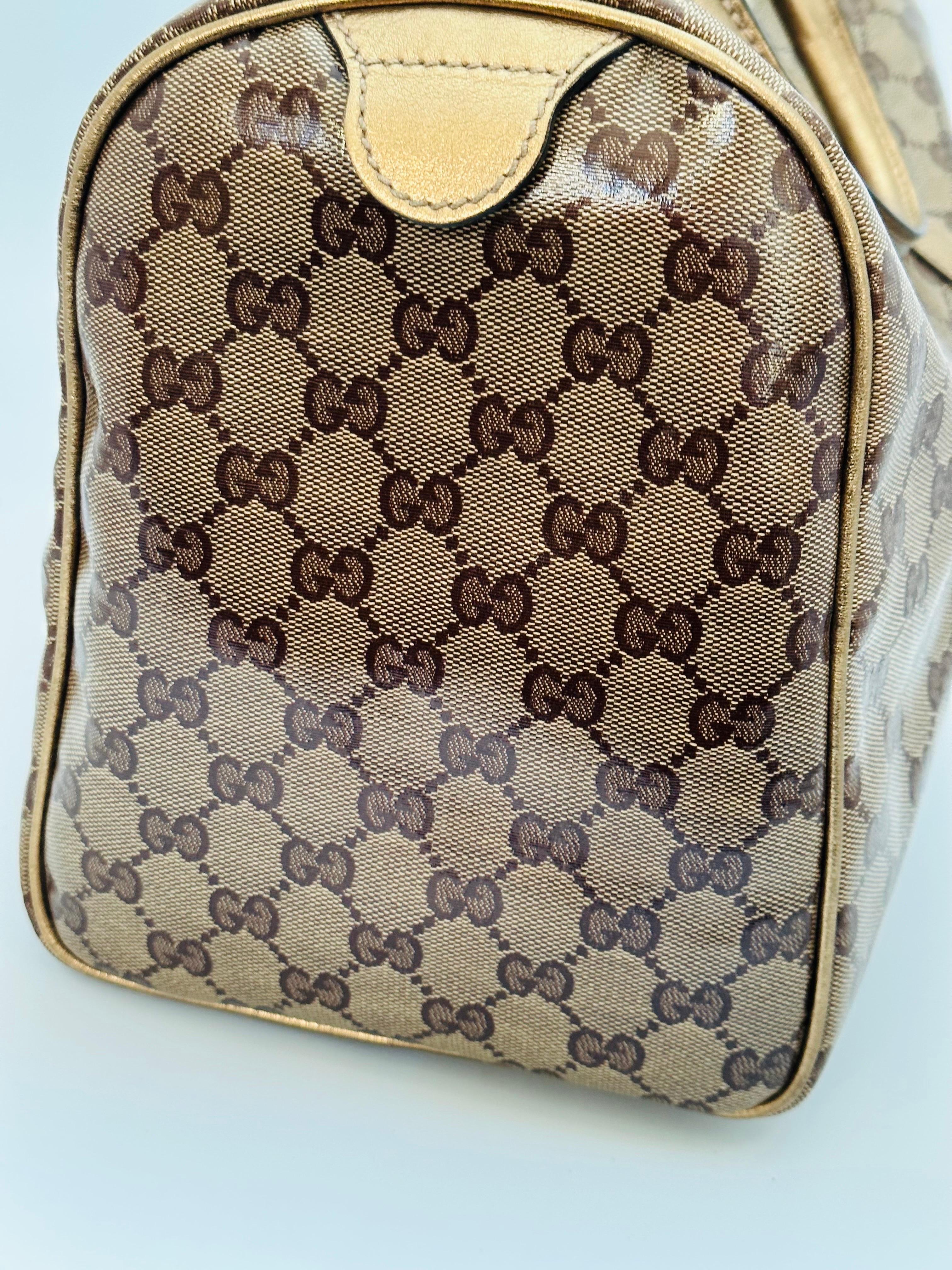 Gucci Joy Boston Bag GG Imprime Medium in Excellent condition like New 5