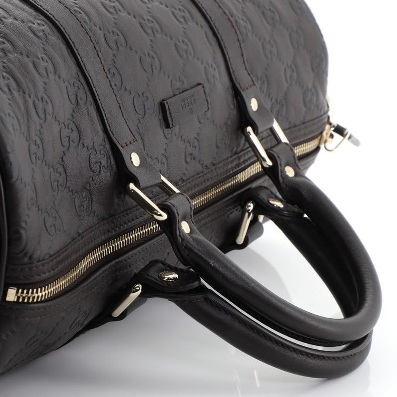 Gucci Joy Boston Bag Guccissima Leather Medium In Good Condition In NY, NY