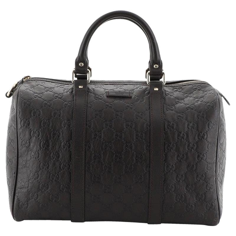 Gucci Joy Boston Bag Guccissima Leather Medium