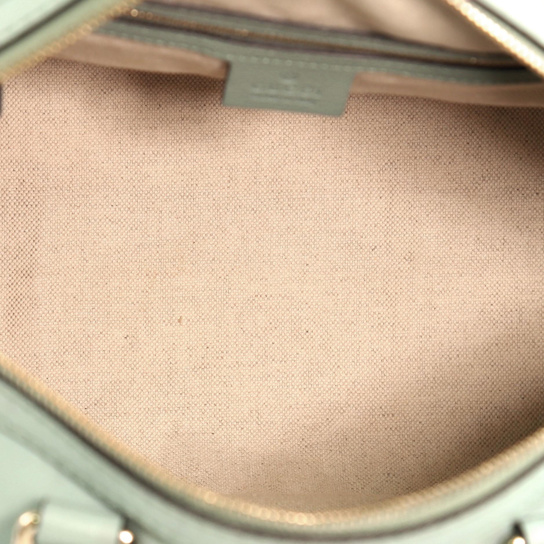 Gucci Joy Boston Bag Leather with Microguccissima Medium 4