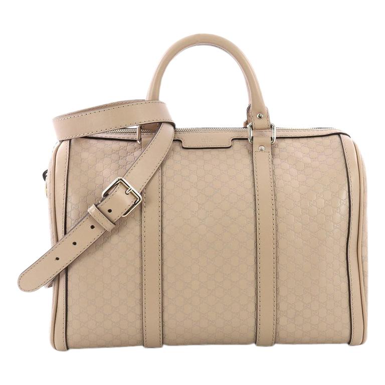 Gucci Joy Boston Bag Microguccissima Leather Medium