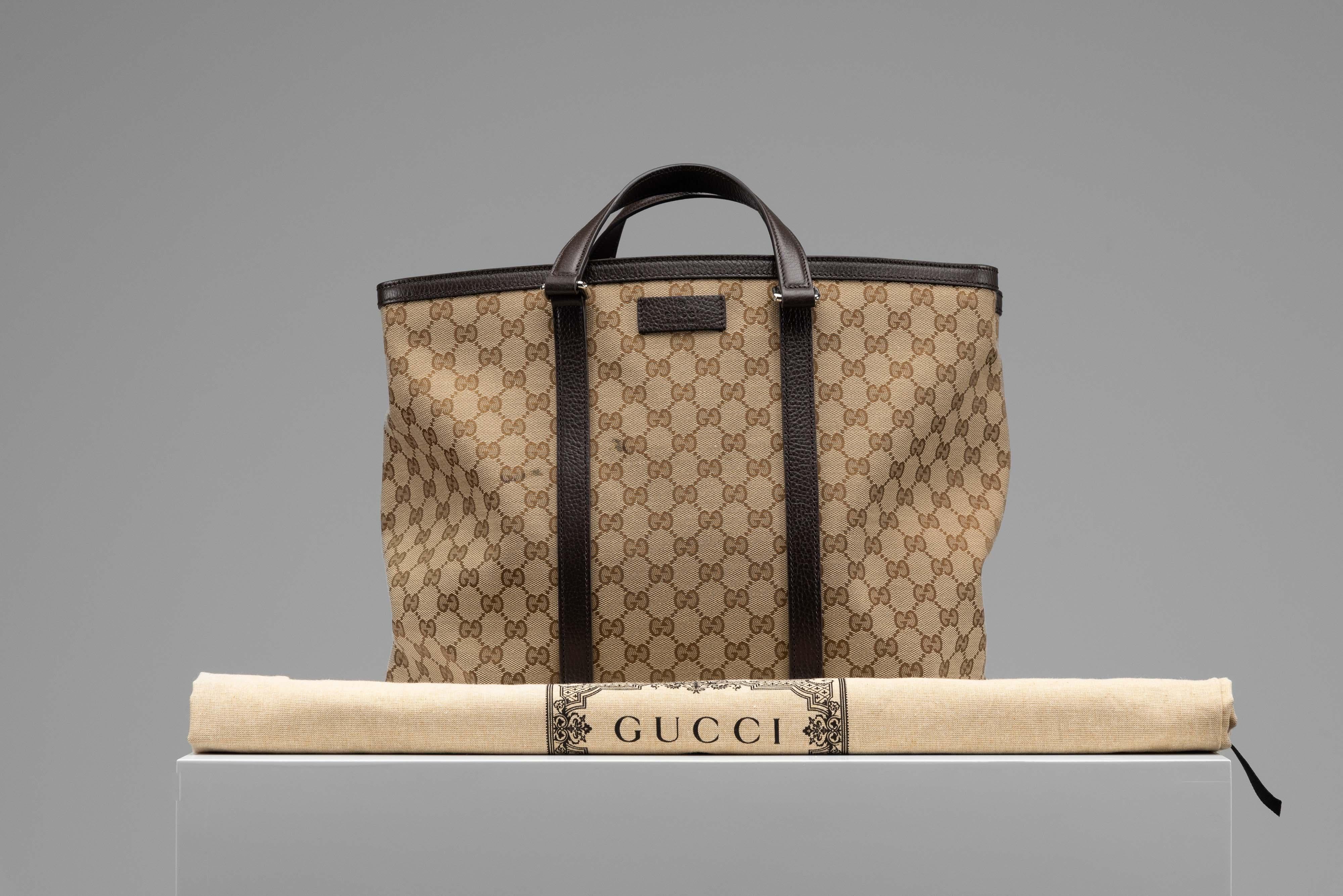 Gucci Joy Guccissima Tote Bag with Shoulder Strap In Good Condition For Sale In Roosendaal, NL