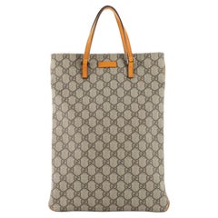 Gucci Joy Plus Flat Tote GG Coated Canvas Small