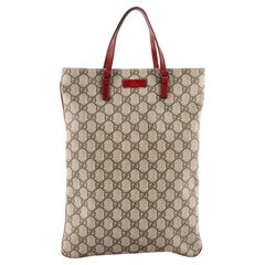 Gucci Joy Plus Flat Tote GG Coated Canvas Small