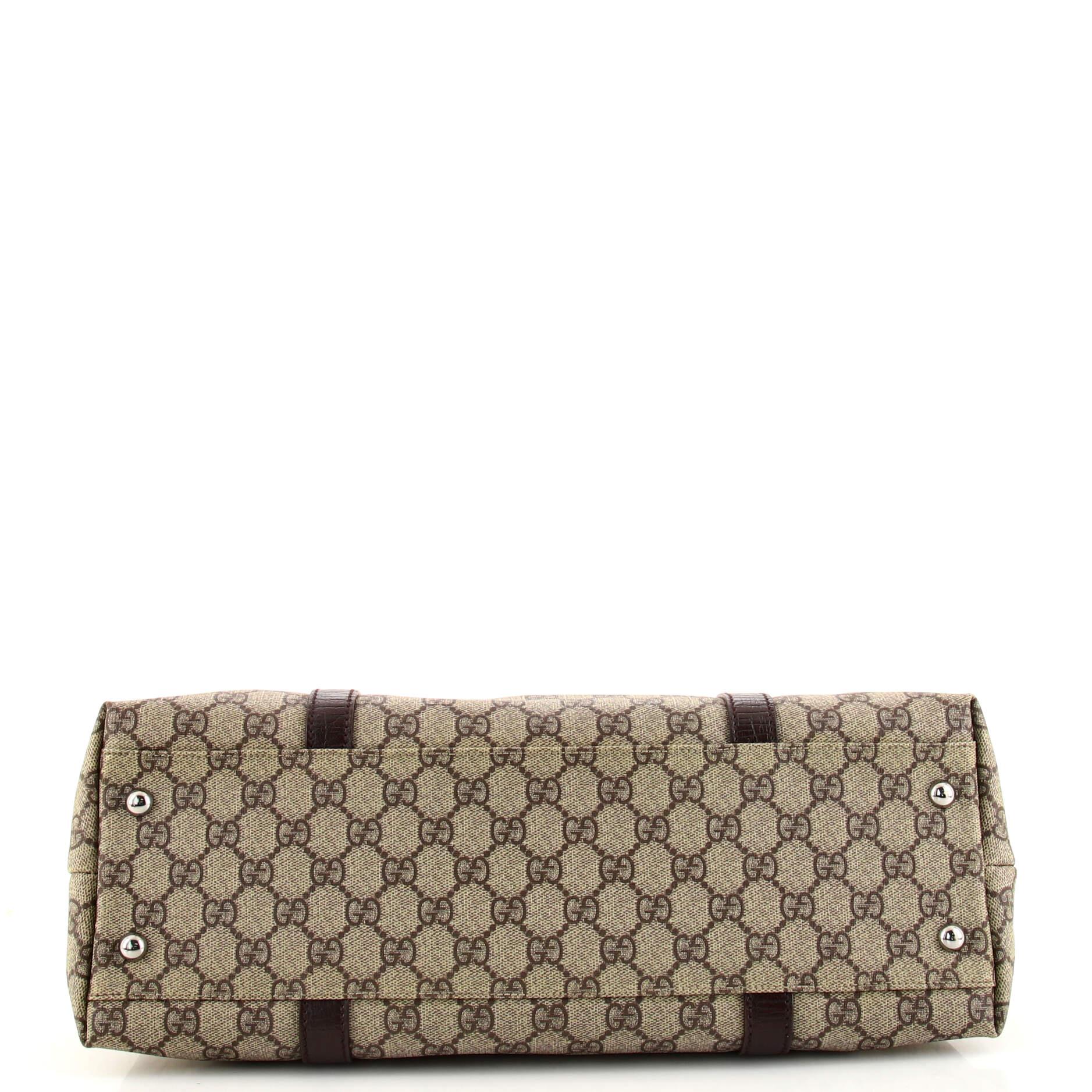 Women's or Men's Gucci Joy Plus Tote GG Coated Canvas Medium