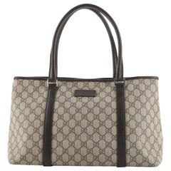 Gucci Joy Plus Tote GG Coated Canvas Medium