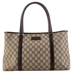 Gucci Joy Plus Tote GG Coated Canvas Medium