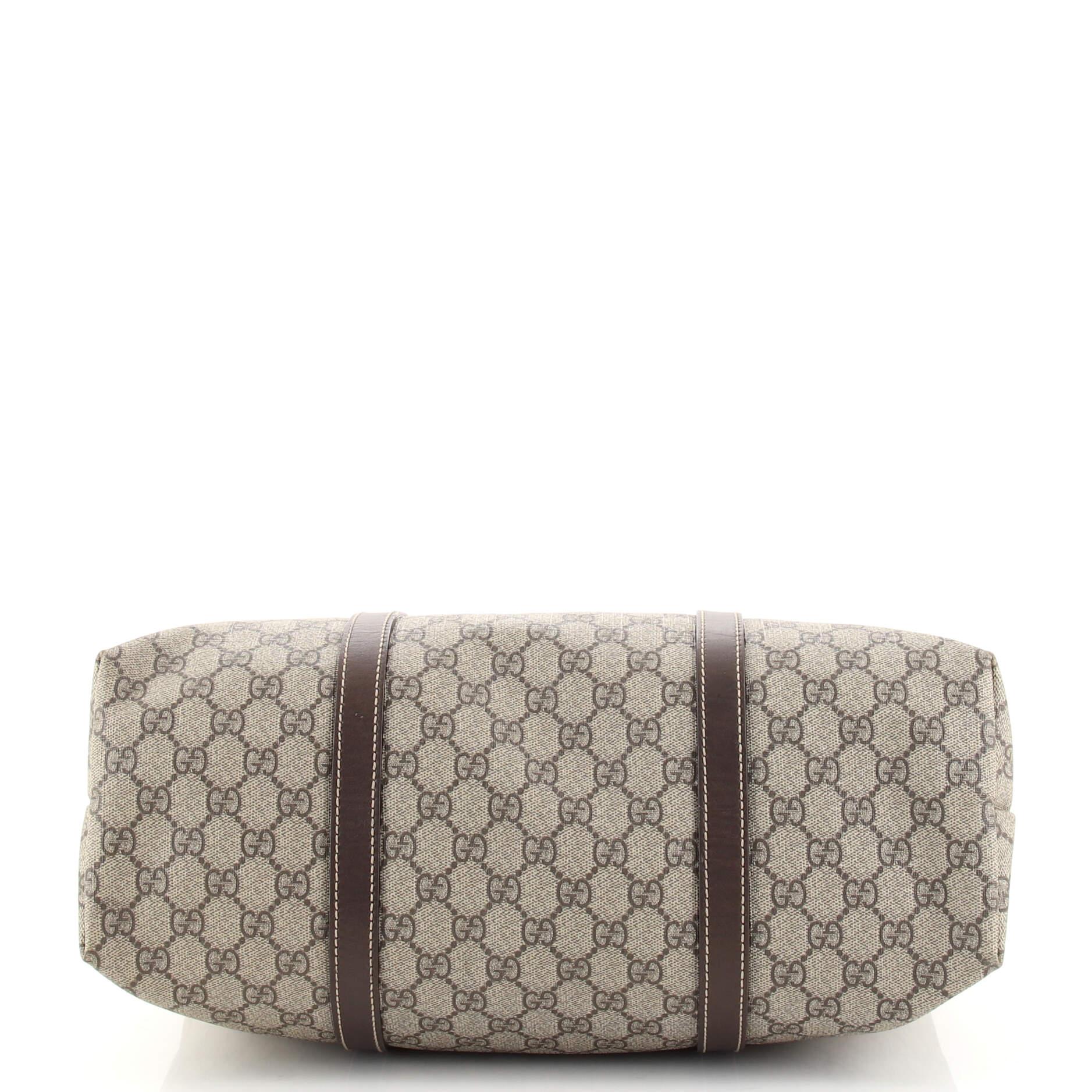 Gucci Joy Tote GG Coated Canvas Large In Good Condition In NY, NY