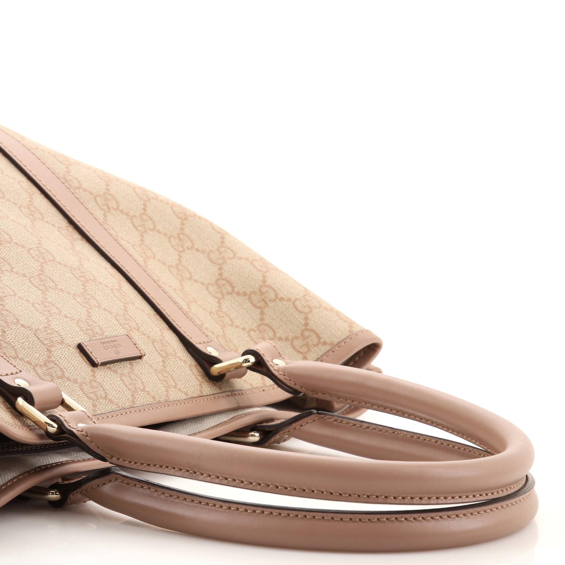 Gucci Joy Tote GG aus beschichtetem Segeltuch groß 2
