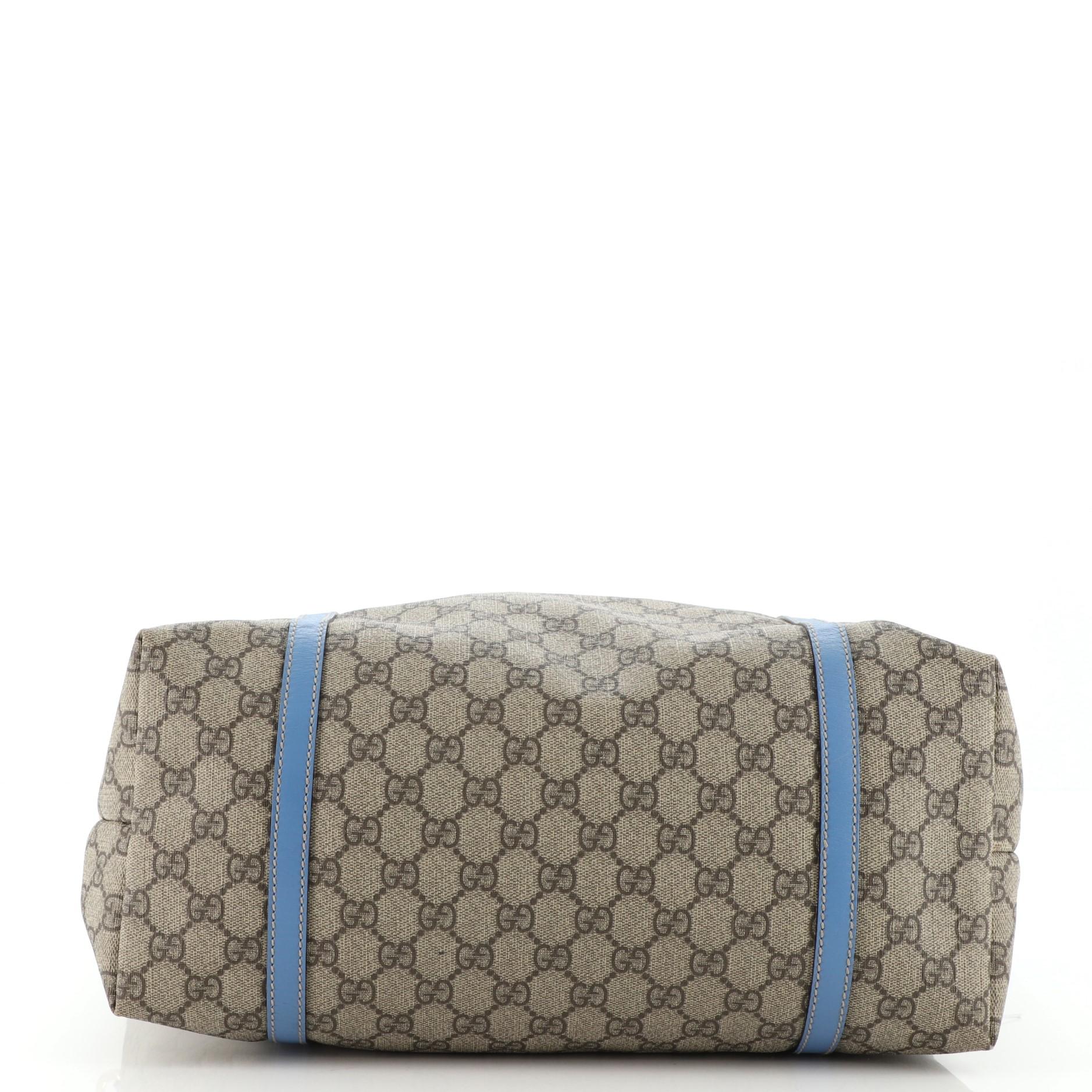 Gucci Joy Tote GG aus beschichtetem Segeltuch Medium im Zustand „Gut“ in NY, NY