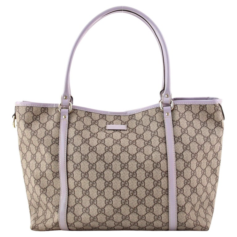 Gucci Joy Tote GG Coated Canvas Medium For Sale at 1stDibs