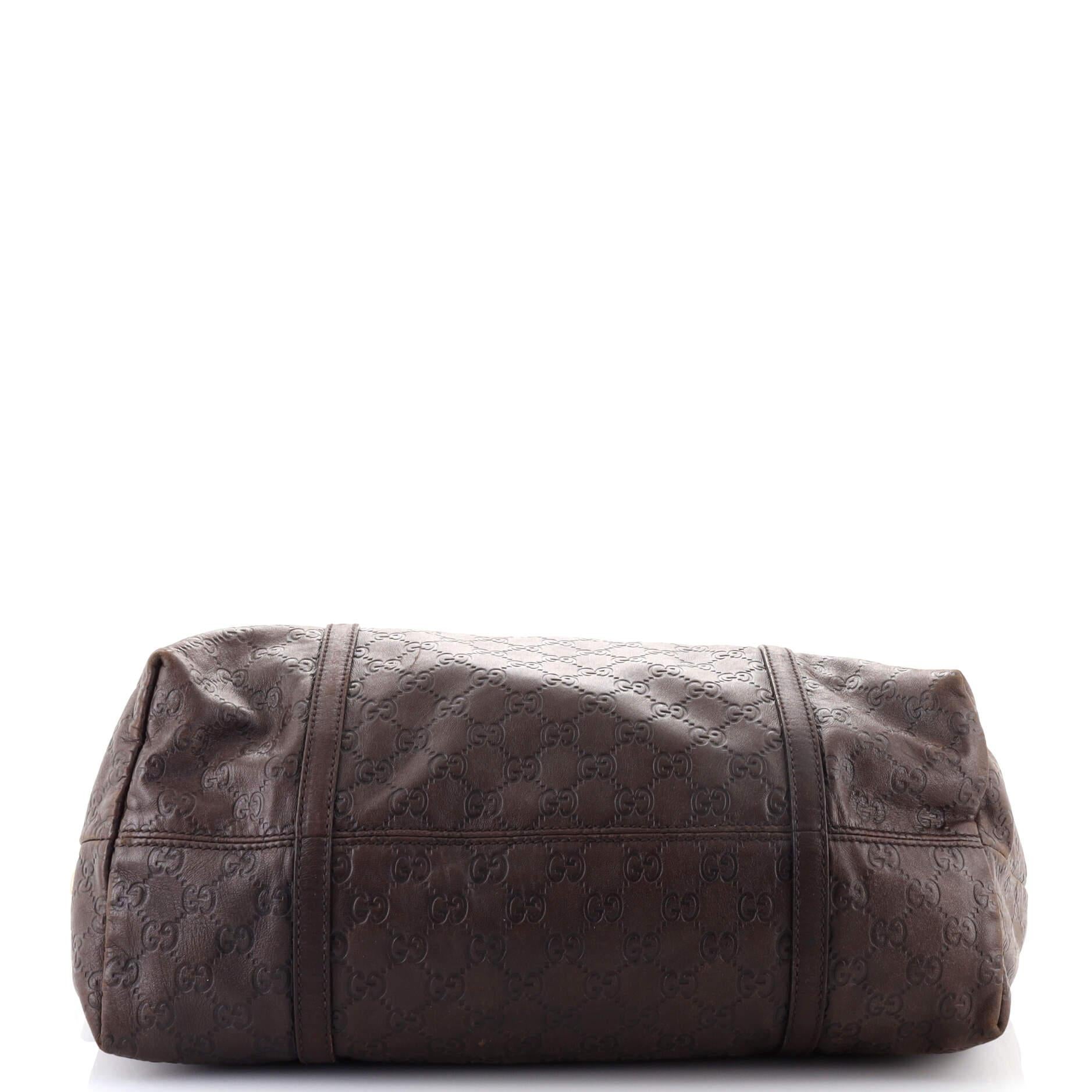 Gucci Joy Tote Guccissima Leather Large In Good Condition In NY, NY