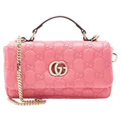 Gucci Jumbo GG Puffy Leather Milano Small Top Handle