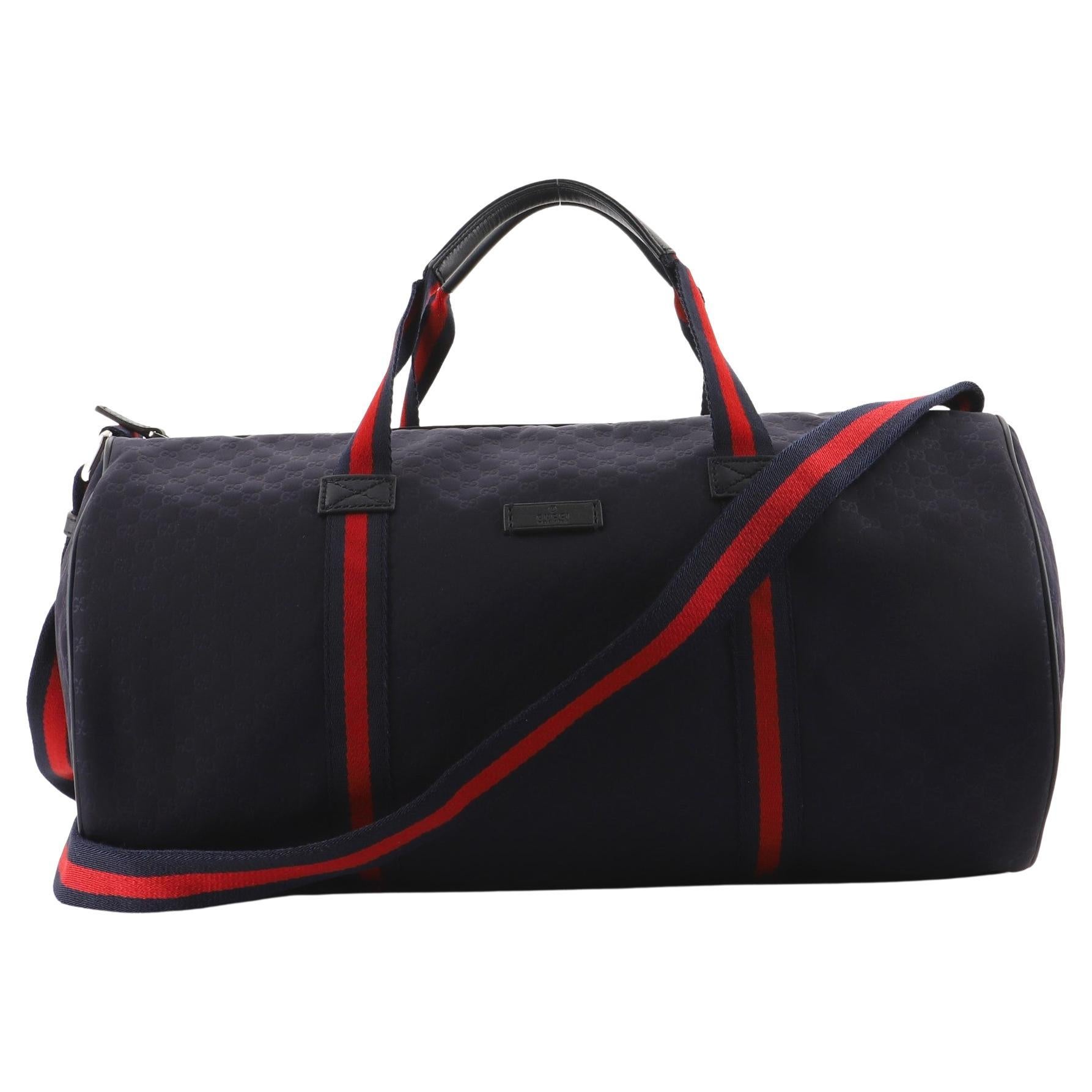 Gucci Kid's Convertible Duffle Microguccissima Nylon