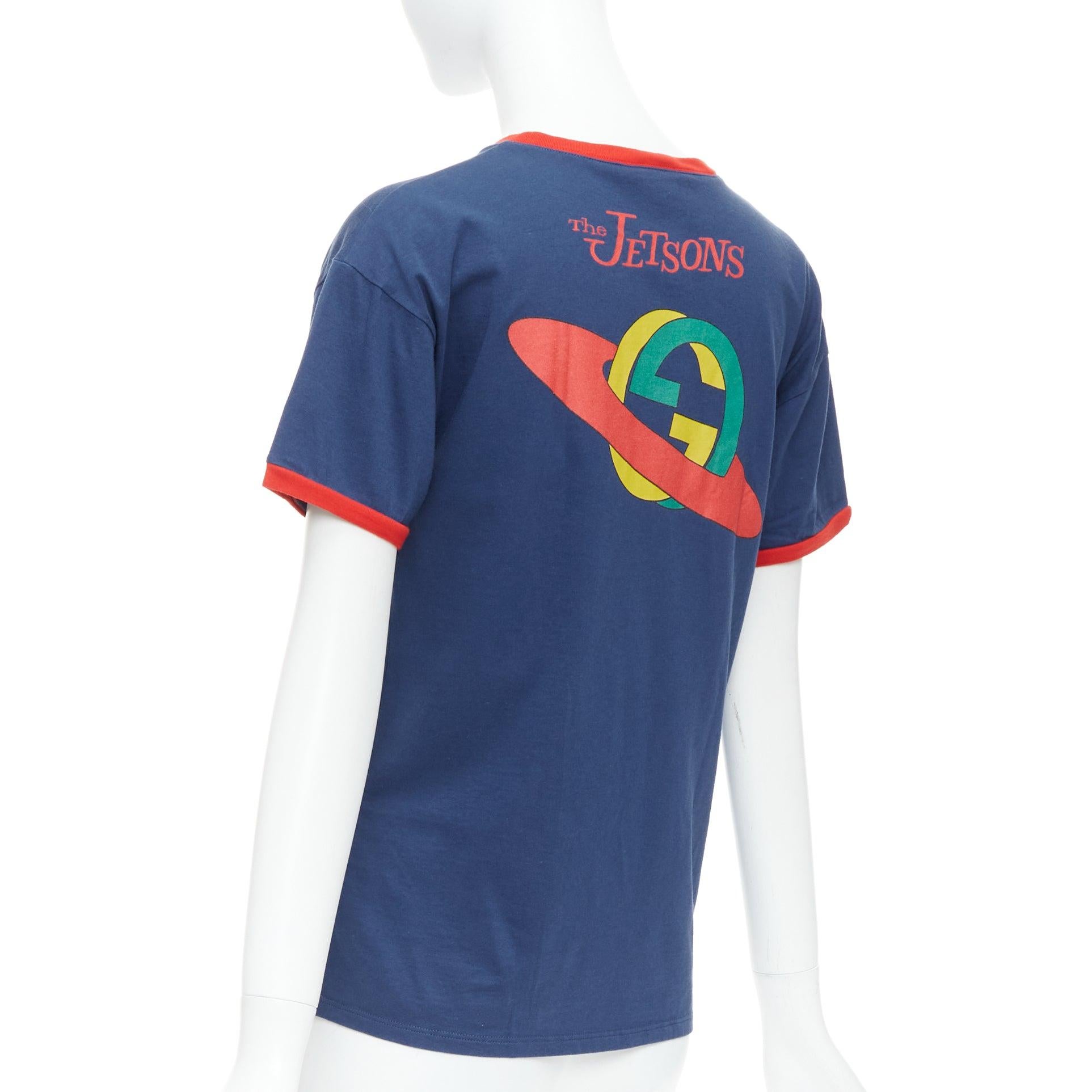 Gucci KIDS The Jetsons, t-shirt con stampa del logo del cane rosso 12 anni in vendita 1