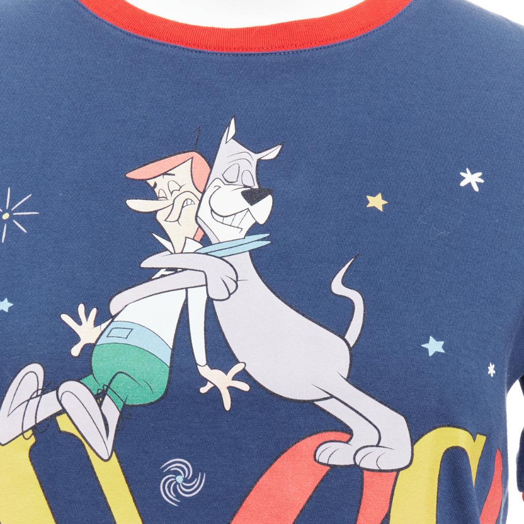 Gucci KIDS The Jetsons, t-shirt con stampa del logo del cane rosso 12 anni in vendita 2
