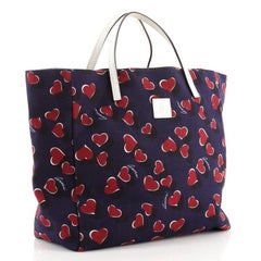Gucci Kids Tote Printed Coated Canvas