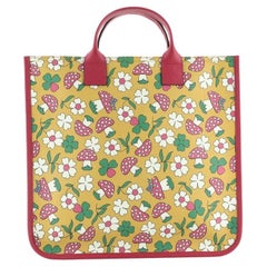 Gucci Kid's Tote Printed Coated Canvas