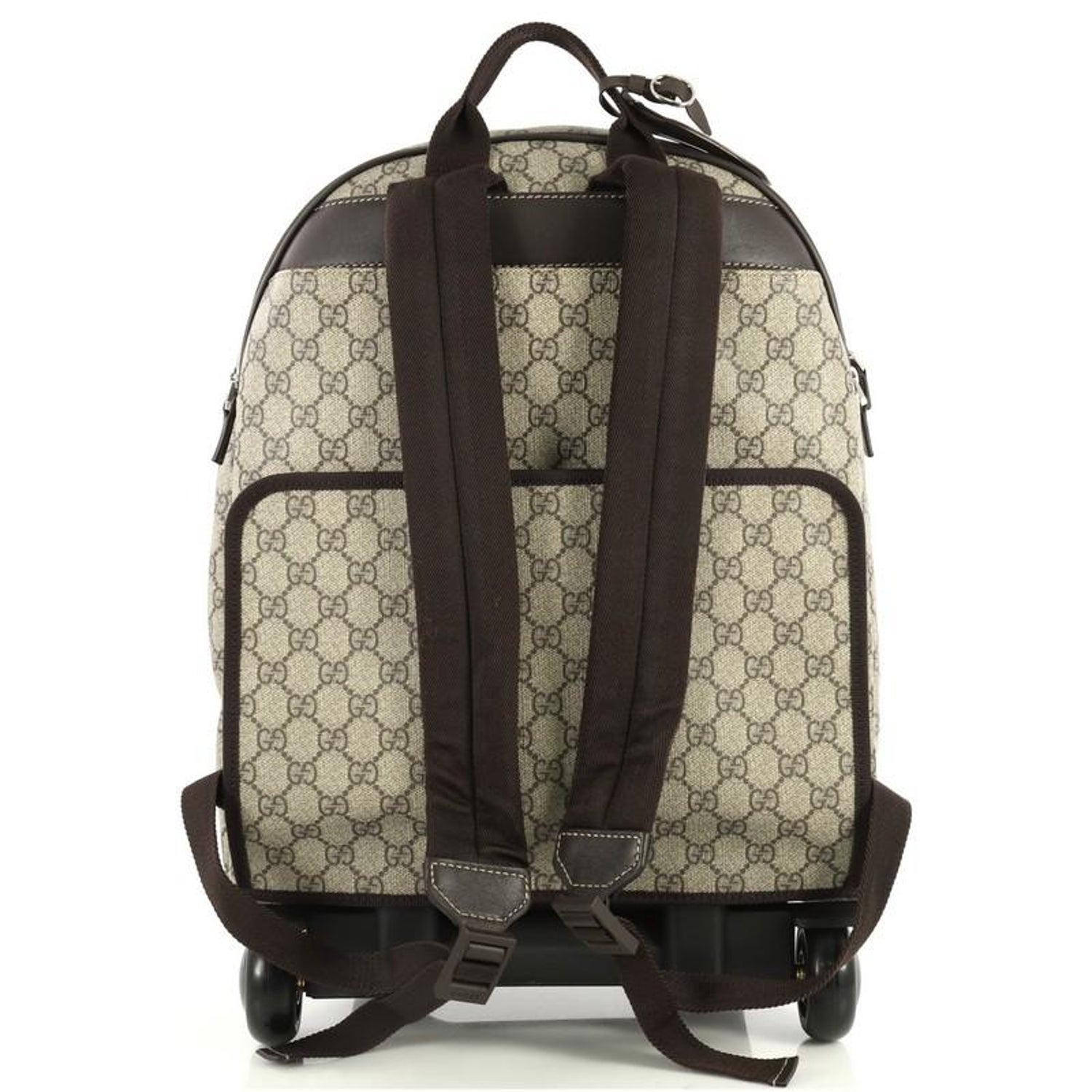 Gucci Kid S Trolley Backpack Gg Coated Canvas At 1stdibs
