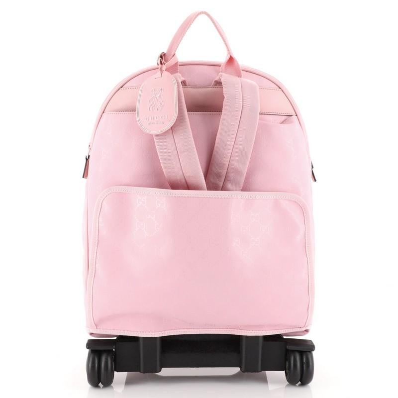 Gucci Kid's Trolley Backpack GG Imprime In Good Condition In NY, NY