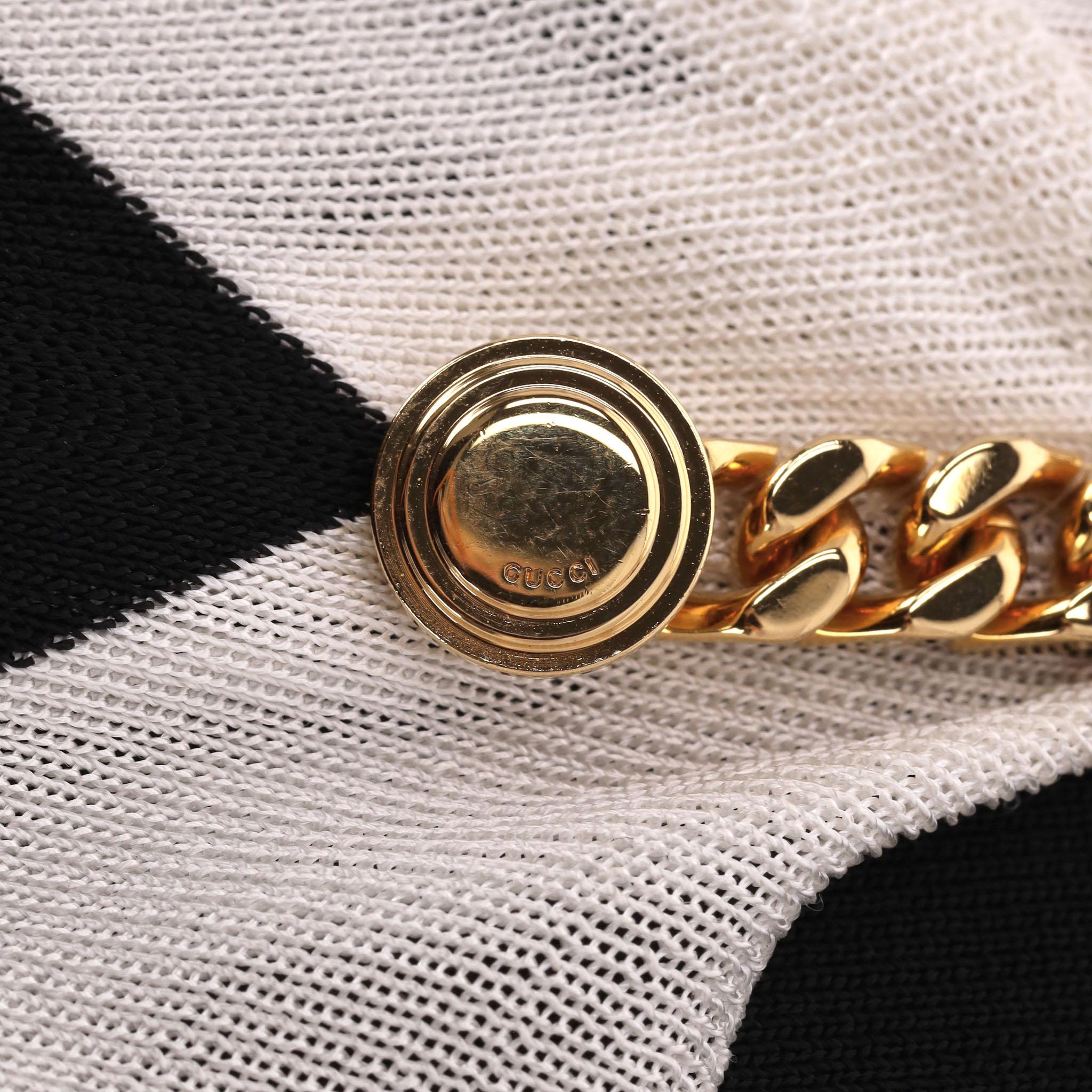Women's Gucci Knitted Dress With Chain Straps Detail For Sale