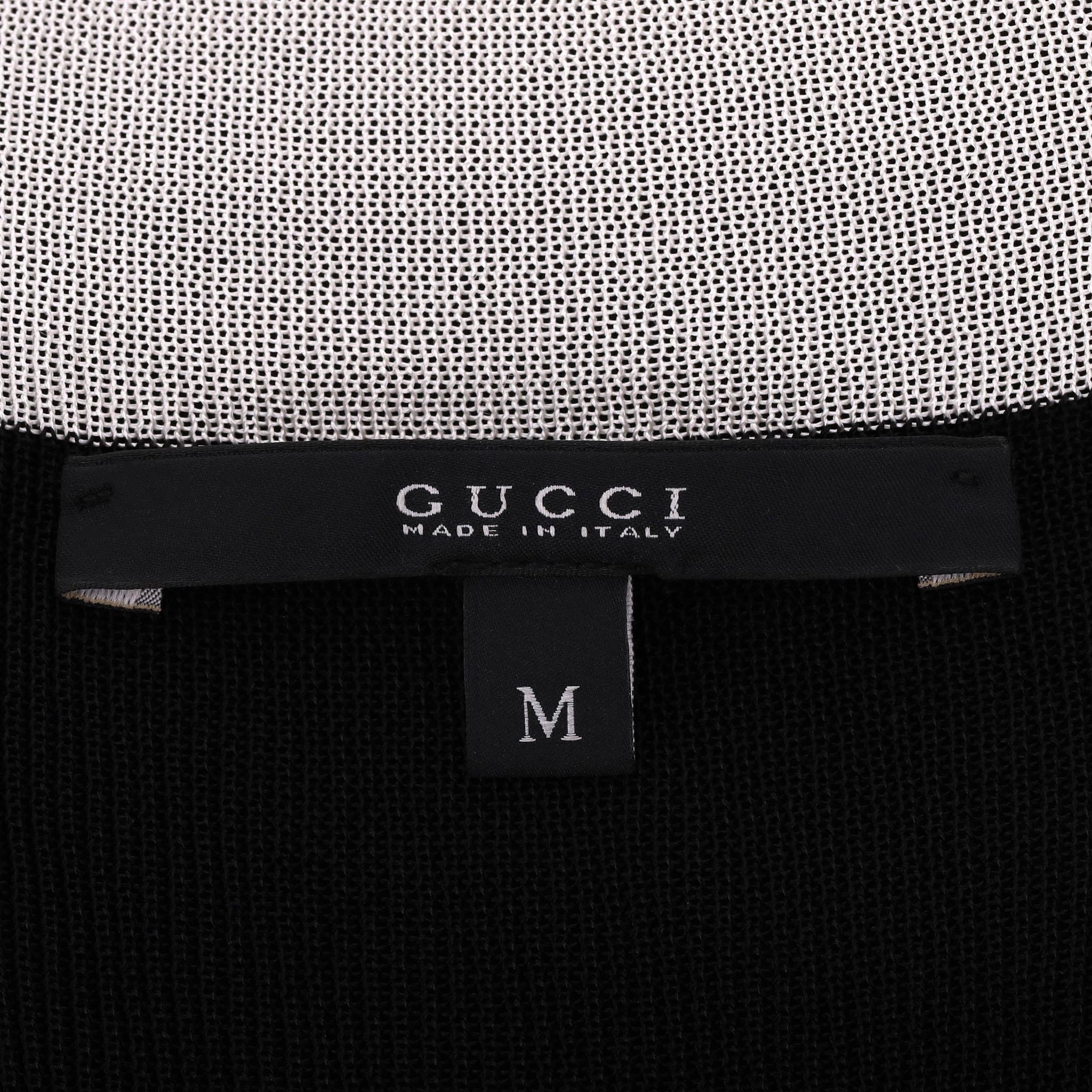 Gucci Knitted Dress With Chain Straps Detail For Sale 2