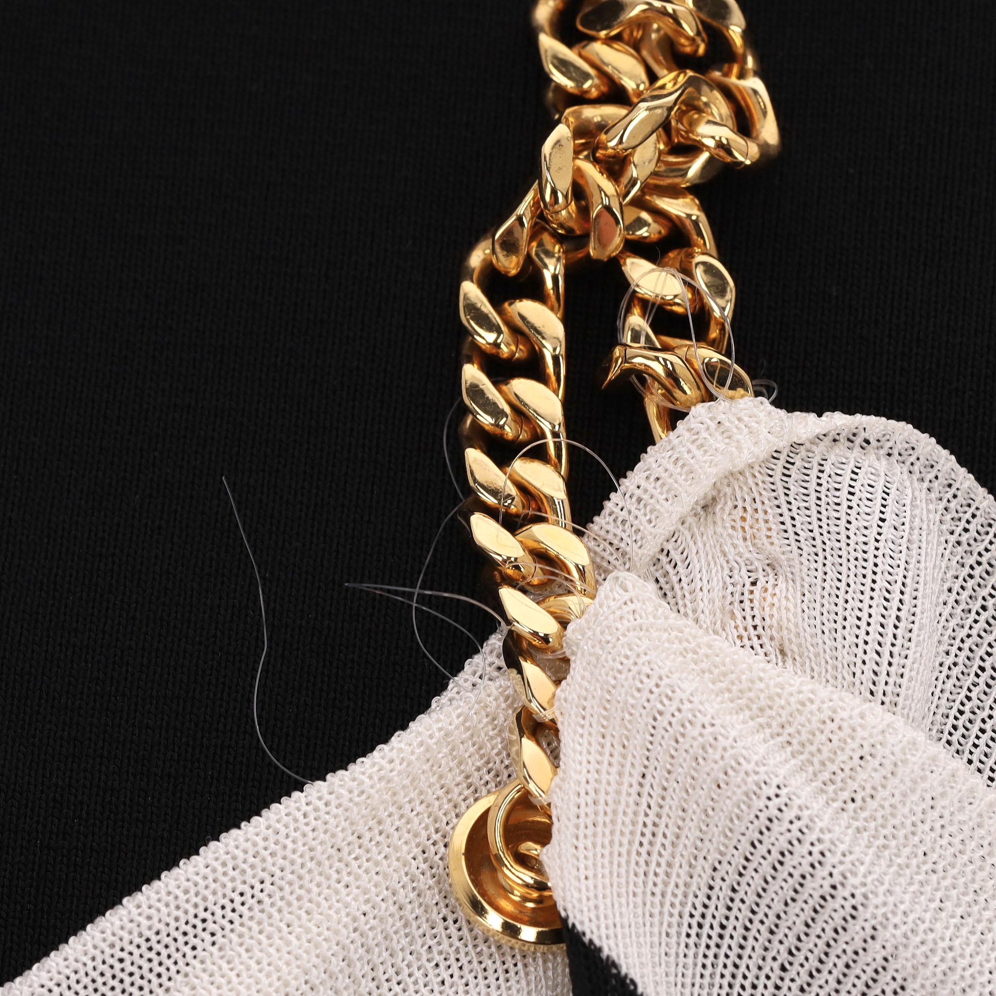 Gucci Knitted Dress With Chain Straps Detail For Sale 4