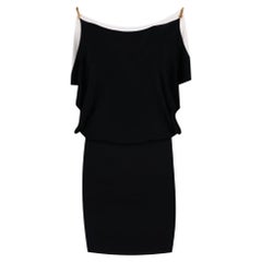 Gucci Knitted Dress With Chain Straps Detail
