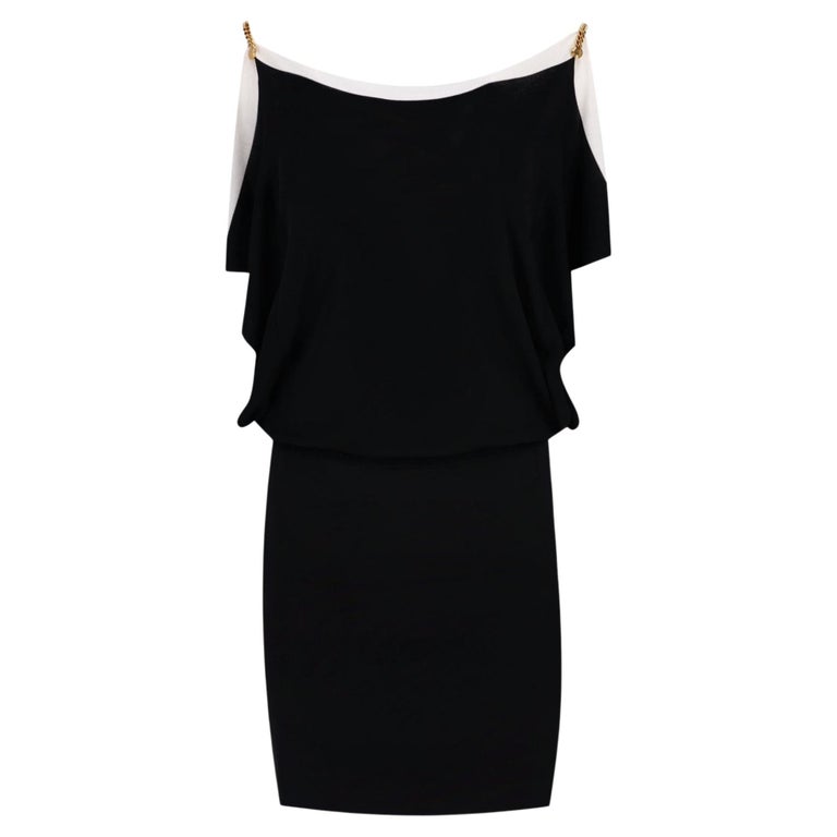 Gucci Knitted Dress With Chain Straps Detail Gucci Knitted Dress With Chain Straps Detail
