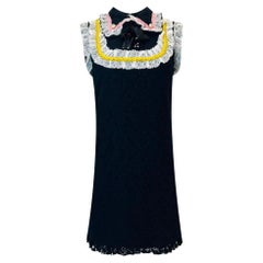 Gucci Lace, Jewel & Pearl Cotton Dress