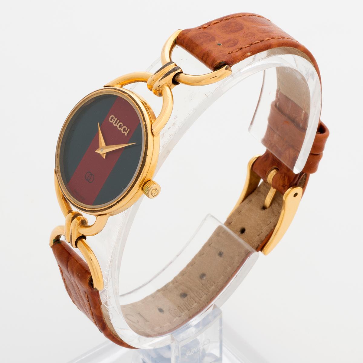Femenino o masculino Reloj de pulsera Gucci Ladies Horse Bit Ref 6000 (6000L), Año c1990, Con Caja.
