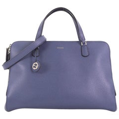 Gucci Lady Dollar Handle Bag Leather Medium,