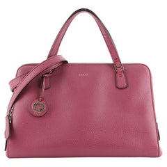 Gucci Lady Dollar Handle Bag Leather Medium