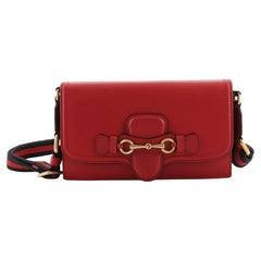 Gucci Lady Web Convertible Wallet Leather