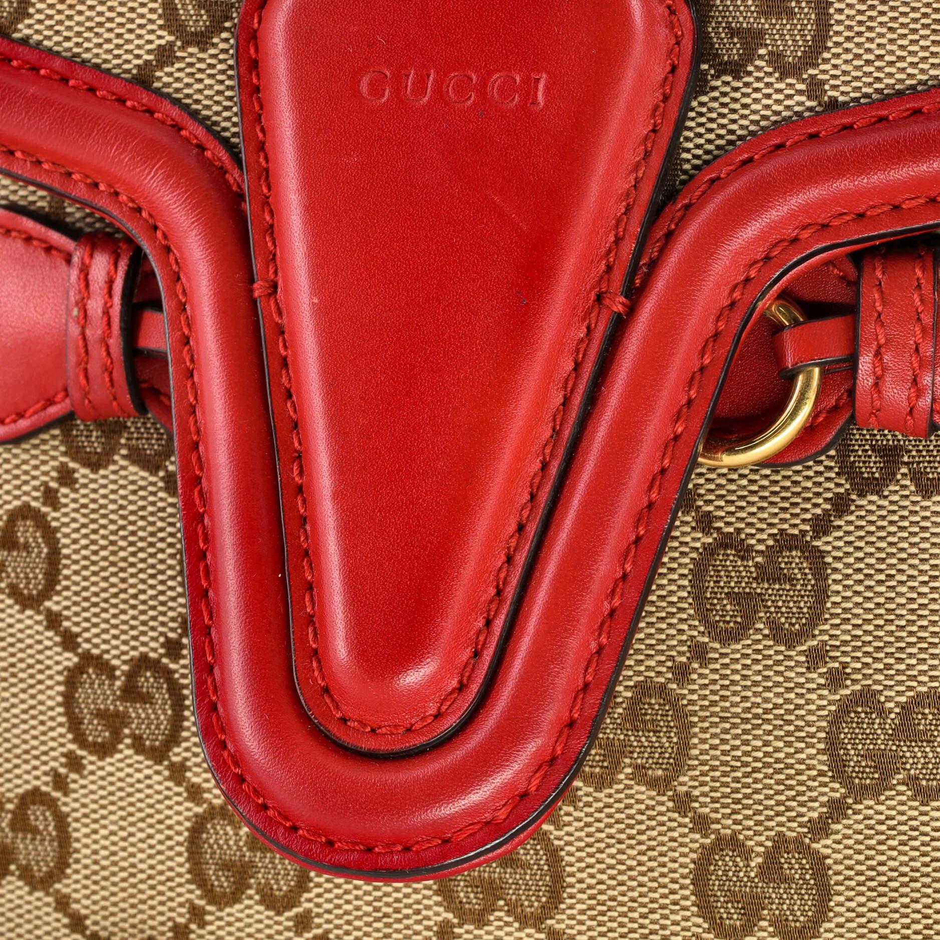 Gucci Lady Web Shoulder Bag GG Canvas Medium 6