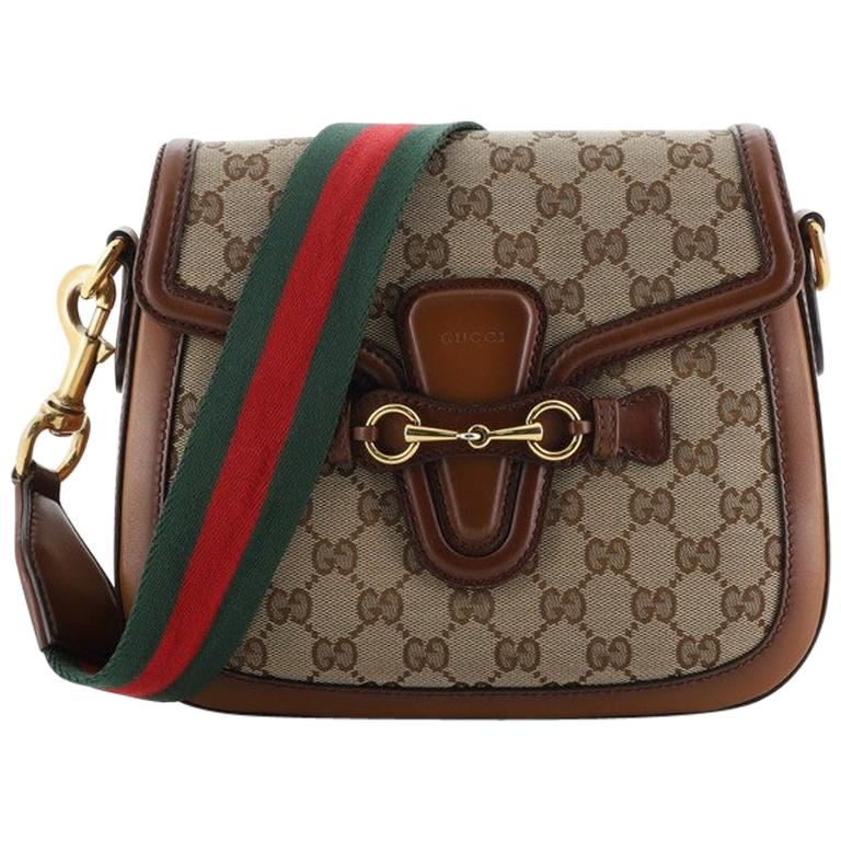 Gucci Lady Web Shoulder Bag GG Canvas Medium at 1stDibs | gucci lady web for sale, gucci web brown leather, lady web gucci bag