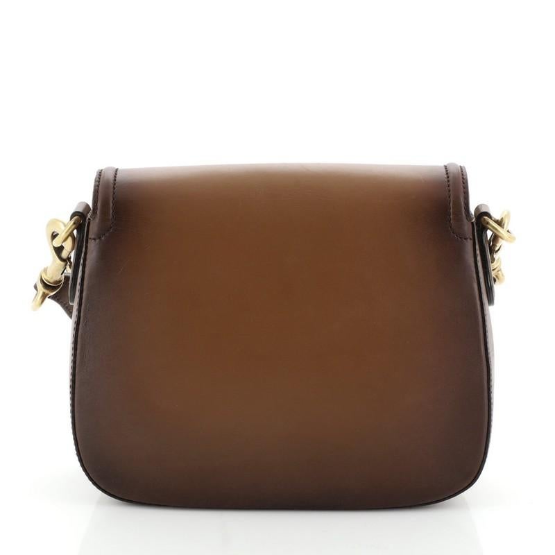 gucci lady web bag brown leather