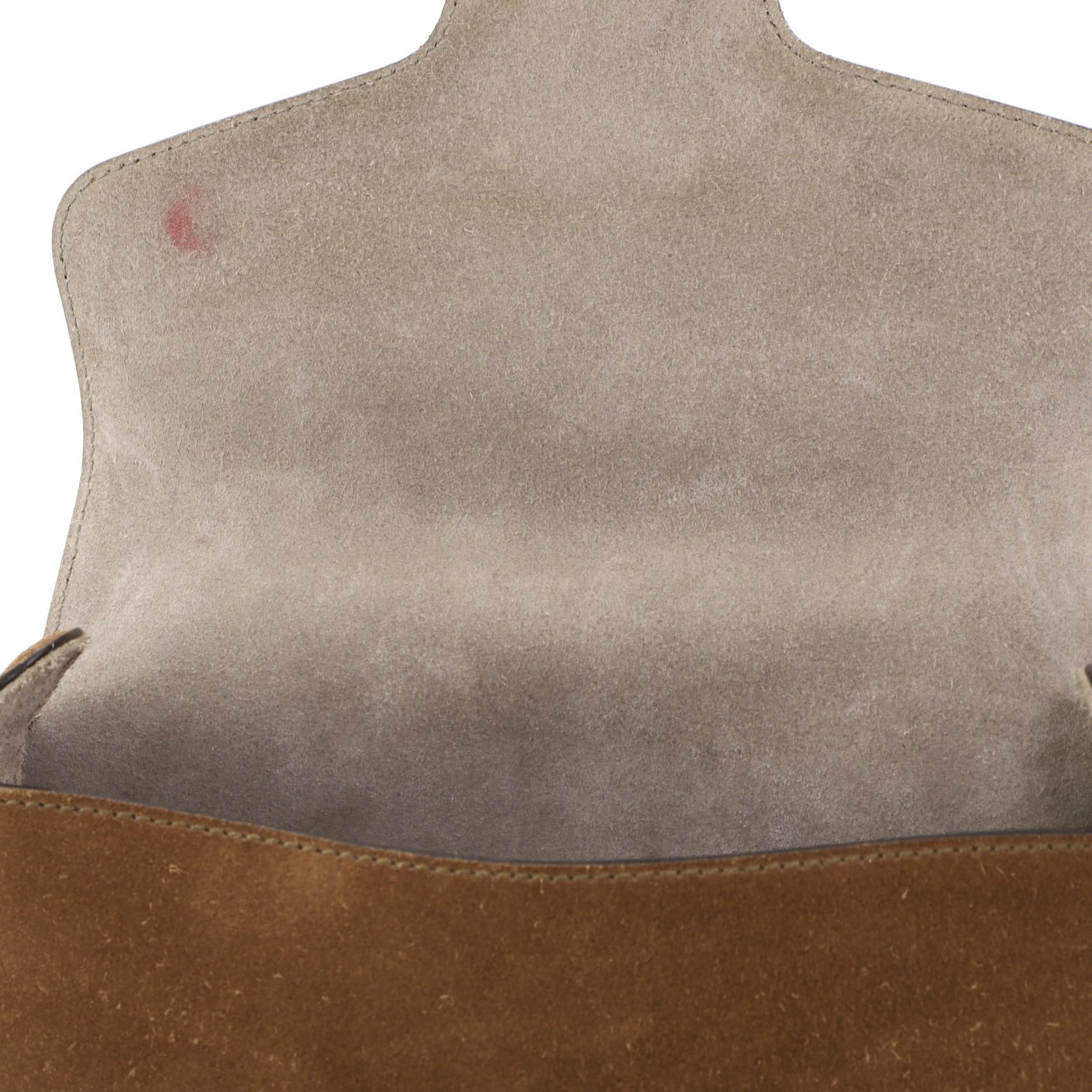 Gucci Lady Web Shoulder Bag Suede Medium 2