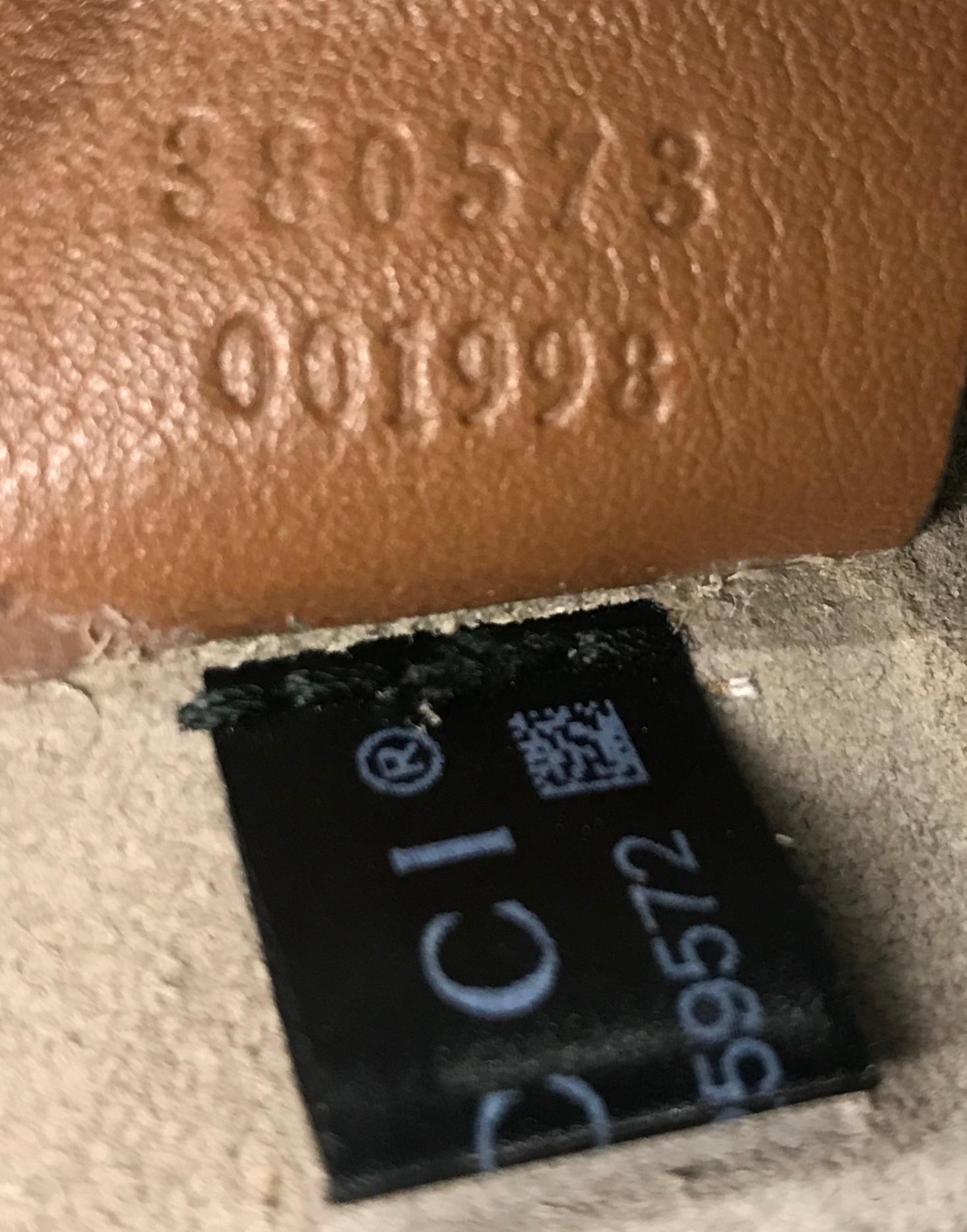 Gucci Lady Web Shoulder Bag Suede Medium 4