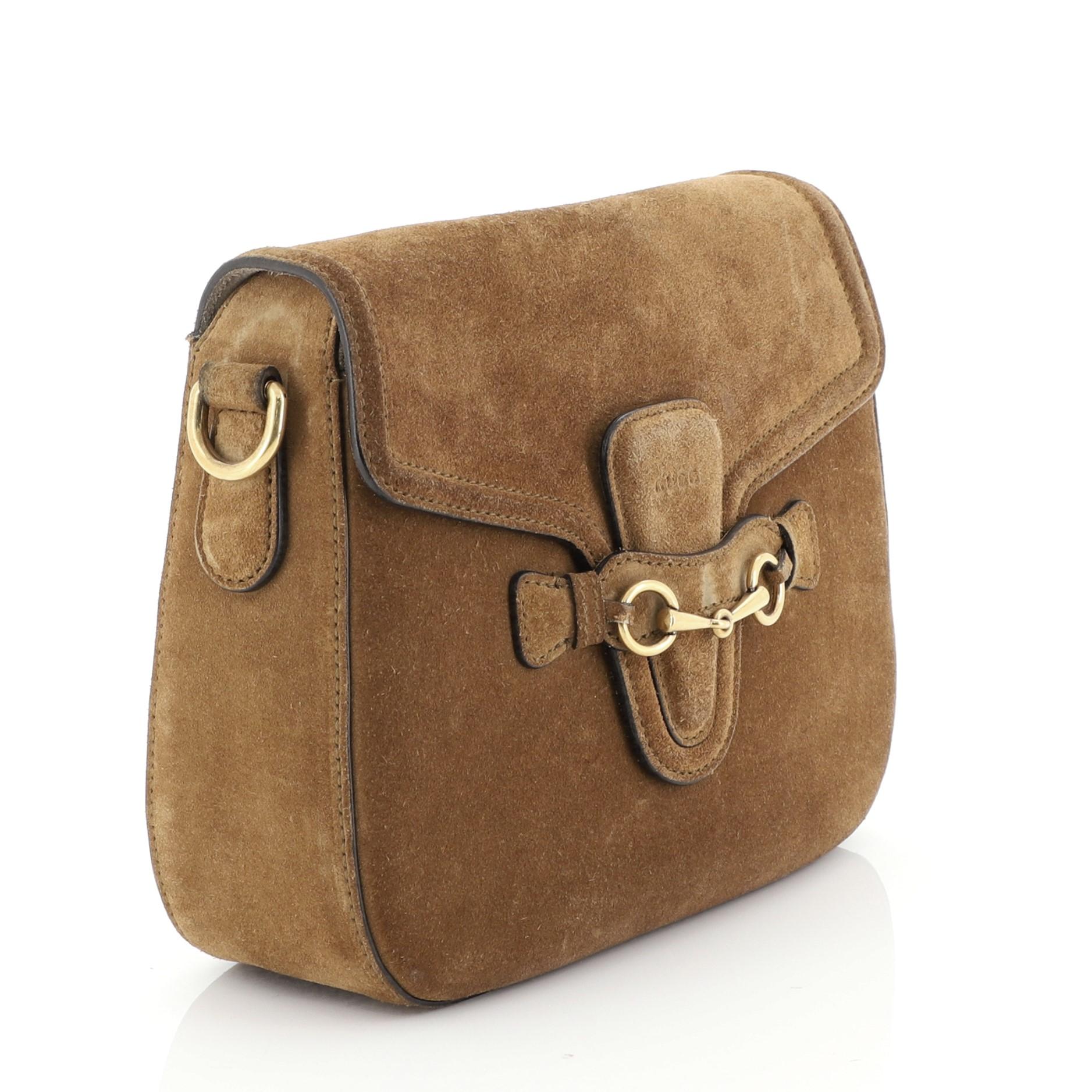 gucci lady web suede