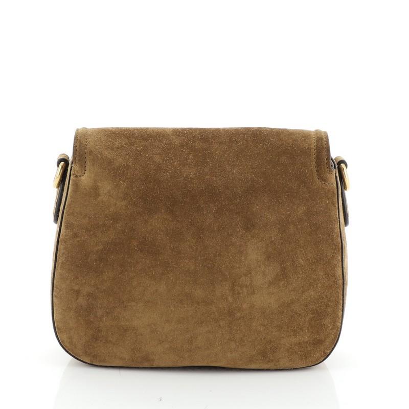 gucci lady web suede