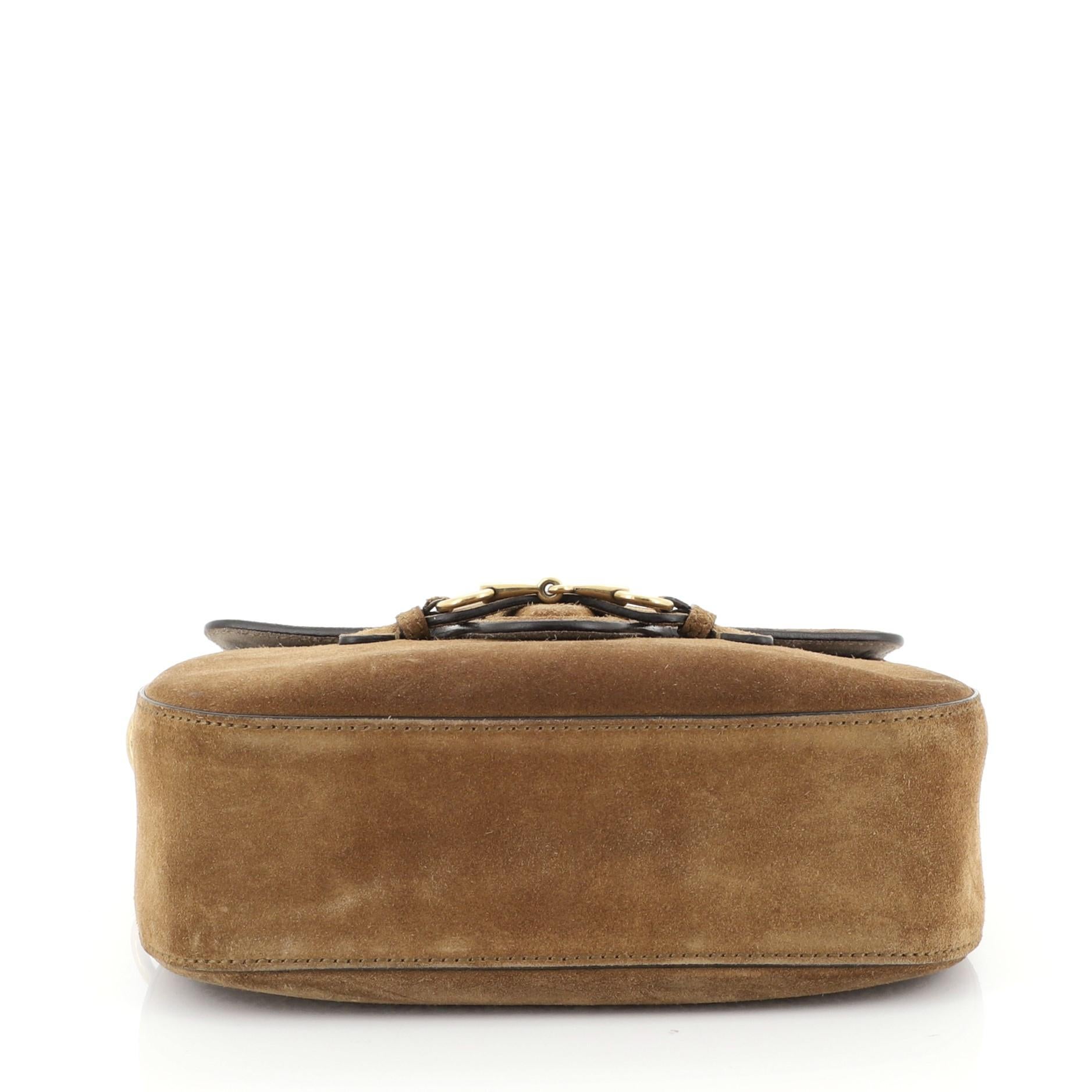 gucci suede crossbody bag