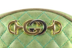 Gucci Laminated Nappa Mini Zumi Dome Trapuntata Crossbody Bag 94g719s