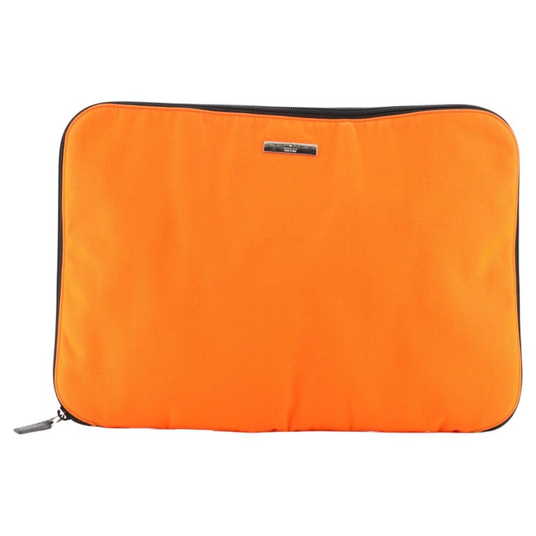 Gucci Laptop Case Portfolio Techno Canvas Medium For Sale at 1stDibs