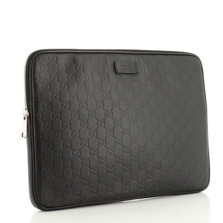 Gucci Laptop Sleeve Guccissima Leather at | gucci laptop laptop pouch, laptop bag gucci