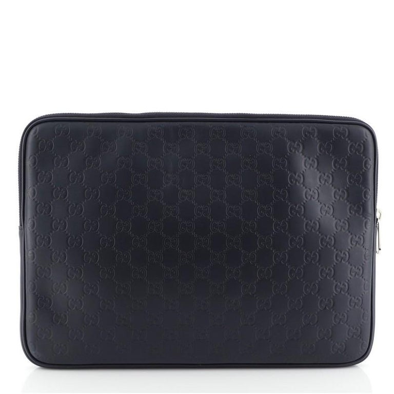 Gucci Laptop Sleeve Guccissima Leather at 1stDibs branded laptop sleeve