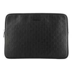 Gucci Laptop Sleeve Guccissima Leather