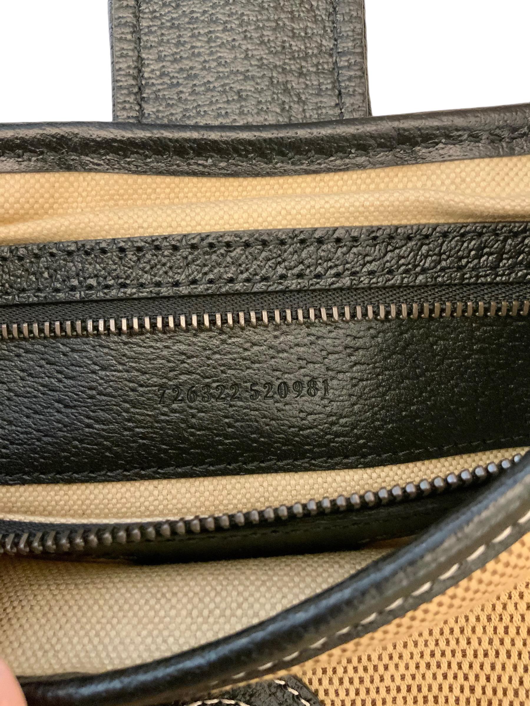 Gucci grand sac à bandoulière Aphrodite en toile et cuir Unisexe en vente
